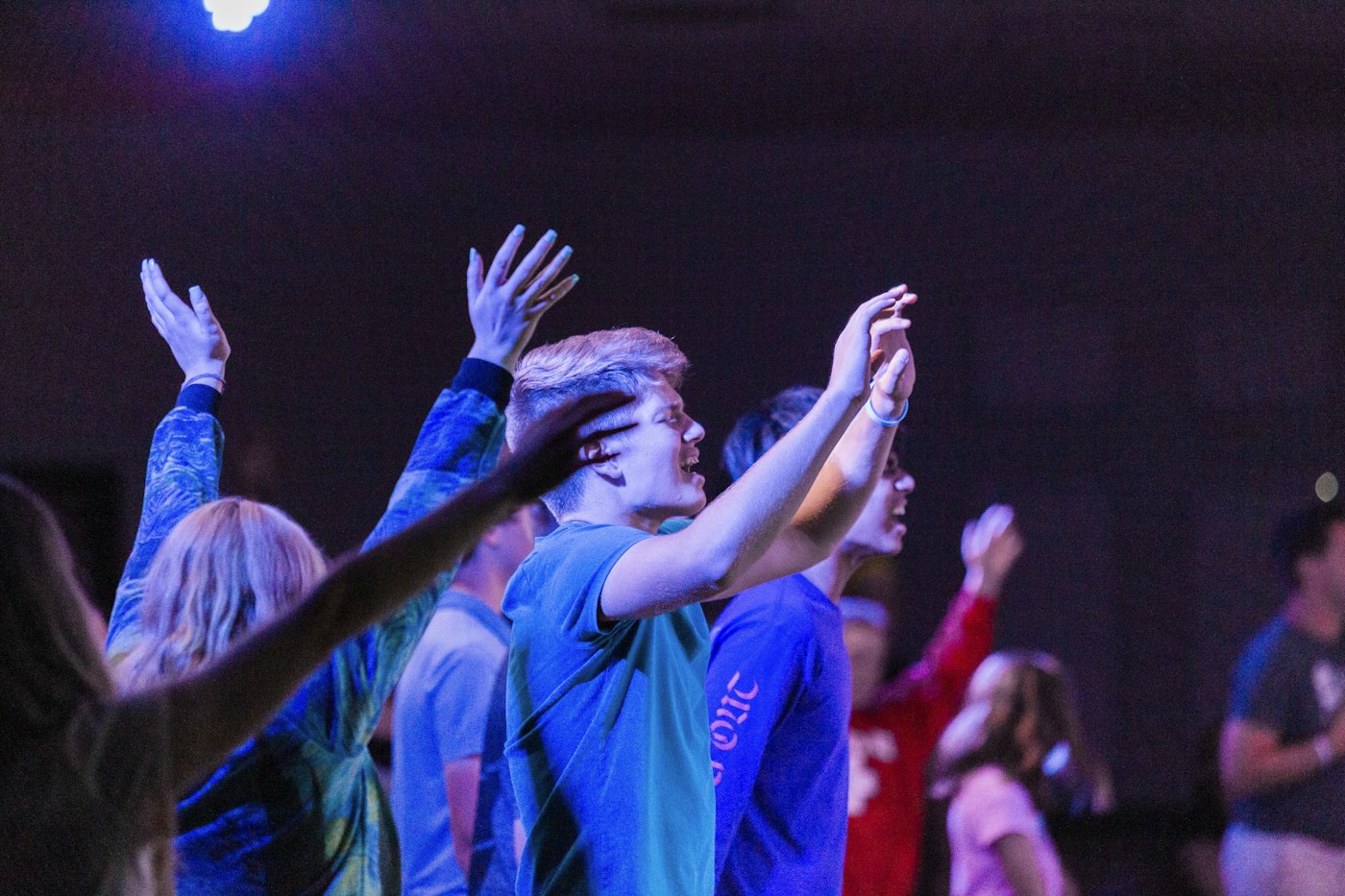 Youth Revival event at True Life Church in Round Rock, TX.